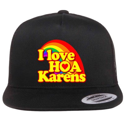 I Love Hoa Karens Flatbill Hat