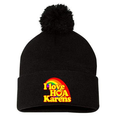 I Love Hoa Karens Pom Pom 12in Knit Beanie