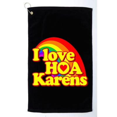 I Love Hoa Karens Golf Towel