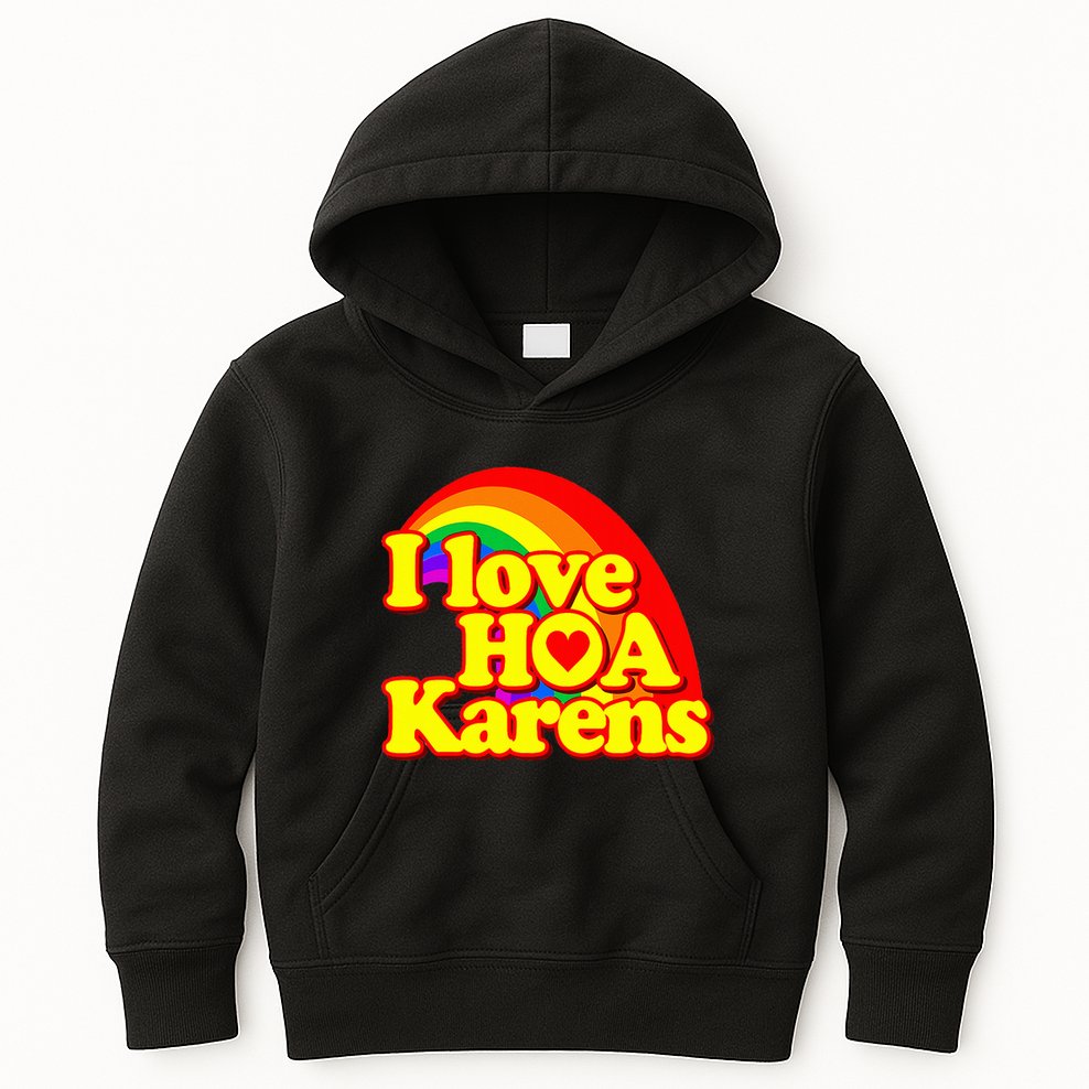 I Love Hoa Karens Kids Hoodie