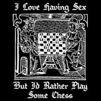 I Love Having Sex But I’D Rather Play Chess Drawstring Bag