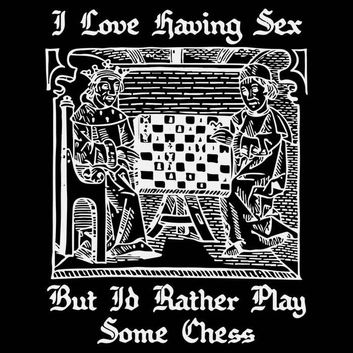 I Love Having Sex But I’D Rather Play Chess Drawstring Bag
