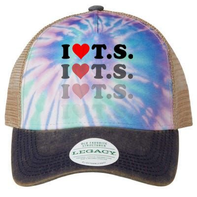 I Love Heart Ts Legacy Tie Dye Trucker Hat