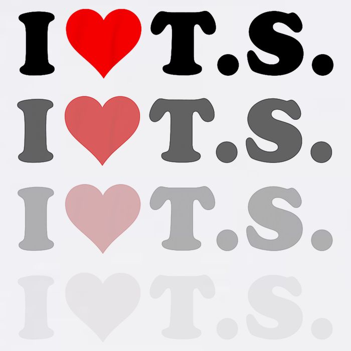 I Love Heart Ts 11oz C Handle Ceramic Mug