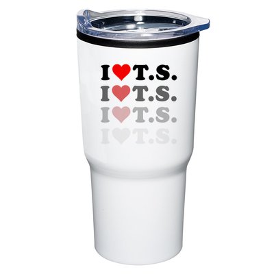 I Love Heart Ts Tumbler