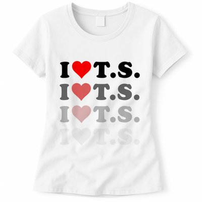 I Love Heart Ts Womens T-Shirt