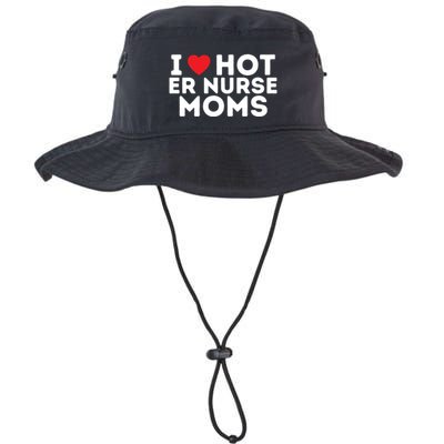 I Love Hot Er Nurse Moms Gift Bucket Hat