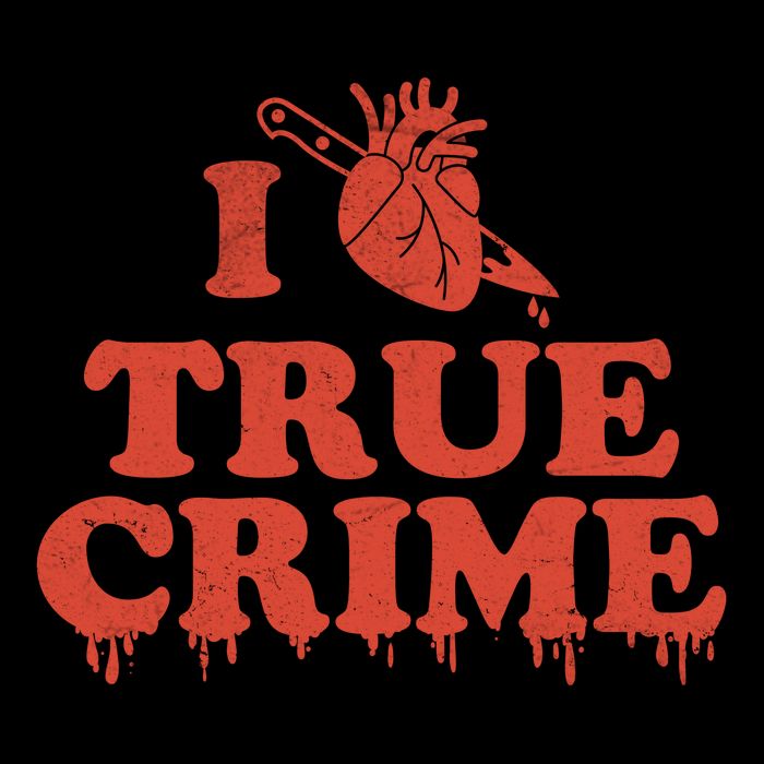 I Love Heart True Crime Cooling Performance Crew T-Shirt