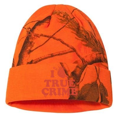 I Love Heart True Crime Kati Licensed 12" Camo Beanie