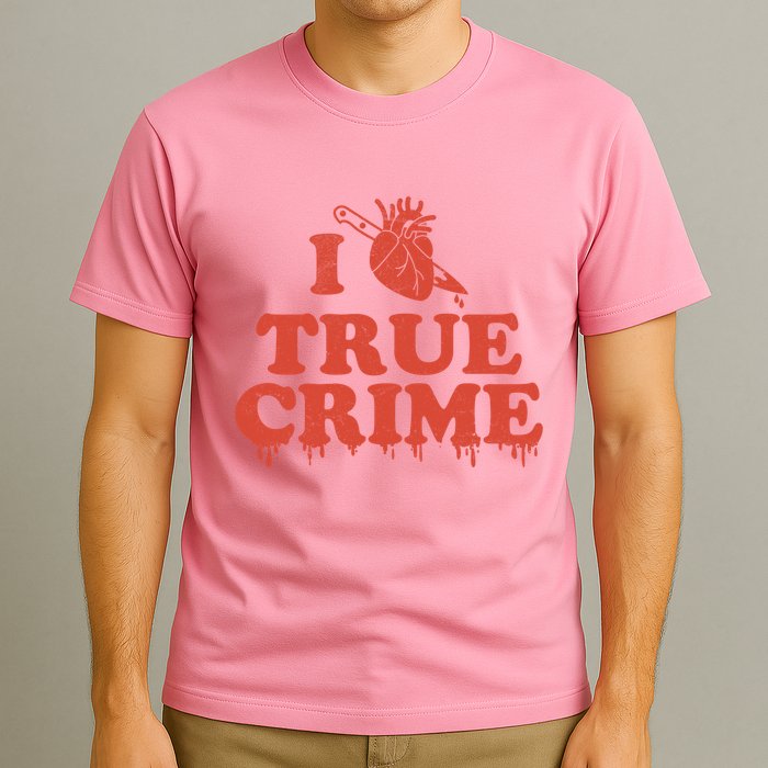I Love Heart True Crime T-Shirt