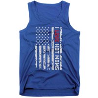 I Love Hot Moms American Usa Flag Gift Tank Top