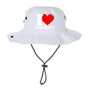 I Love Hockey Gift Legacy Cool Fit Booney Bucket Hat