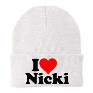 I Love Heart Nicki Knit Cap Winter Beanie