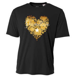 I Love Hamilton Heart Cooling Performance Crew T-Shirt