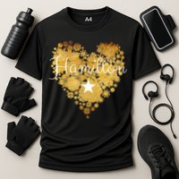 I Love Hamilton Heart Cooling Performance Crew T-Shirt