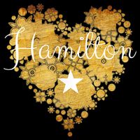 I Love Hamilton Heart Cooling Performance Crew T-Shirt