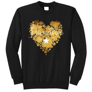 I Love Hamilton Heart Sweatshirt