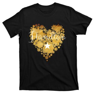 I Love Hamilton Heart T-Shirt