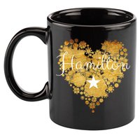 I Love Hamilton Heart 11oz C Handle Ceramic Mug