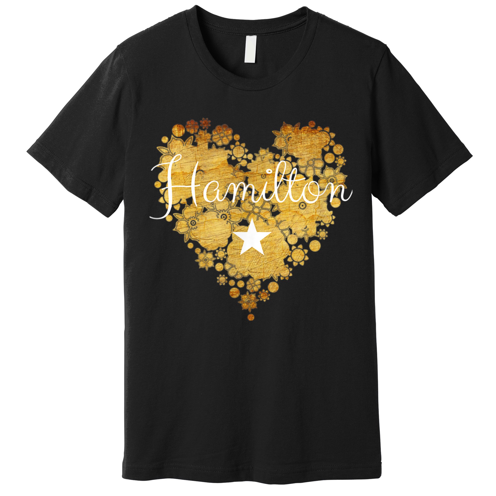 I Love Hamilton Heart Premium T-Shirt