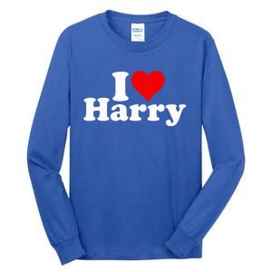 I Love Heart Harry Tall Long Sleeve T-Shirt