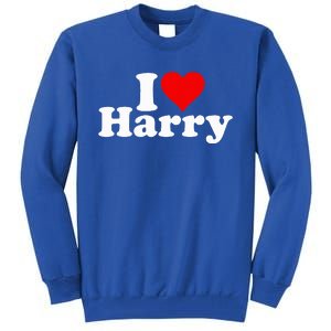 I Love Heart Harry Tall Sweatshirt