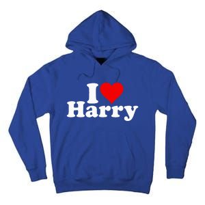 I Love Heart Harry Tall Hoodie