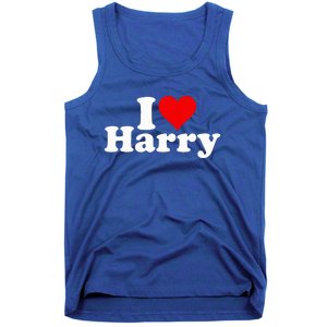 I Love Heart Harry Tank Top