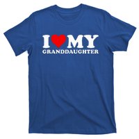 I Love Heart My Granddaughter T-Shirt