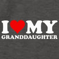 I Love Heart My Granddaughter Vector Backpack