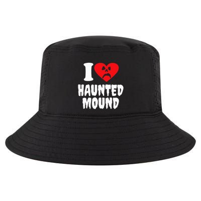 I Love Haunted Mound Cool Comfort Performance Bucket Hat