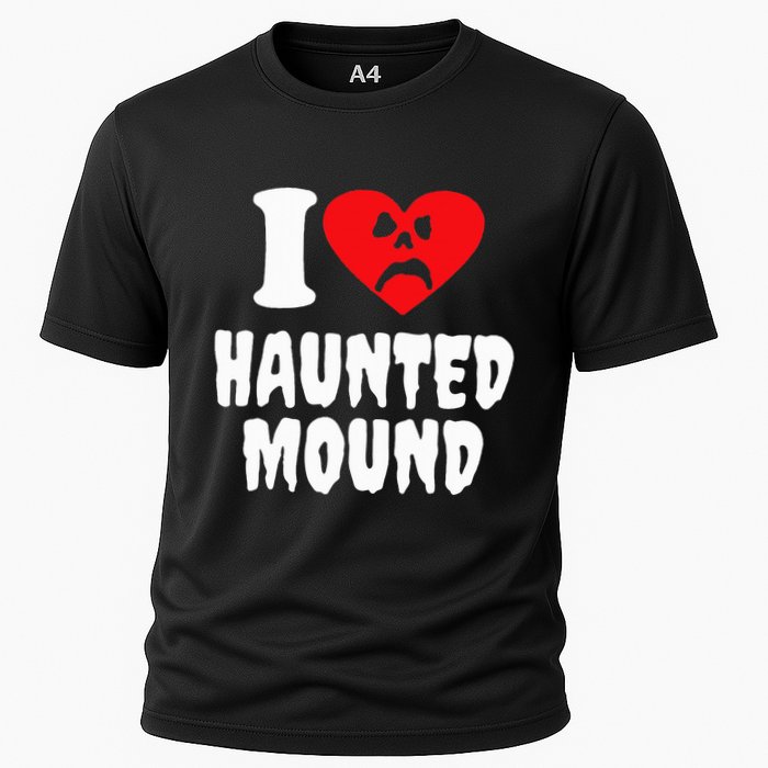 I Love Haunted Mound Cooling Performance Crew T-Shirt