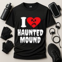 I Love Haunted Mound Cooling Performance Crew T-Shirt