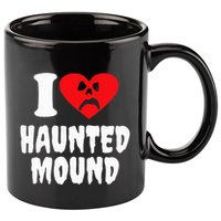 I Love Haunted Mound 11oz C Handle Ceramic Mug