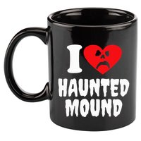 I Love Haunted Mound 11oz C Handle Ceramic Mug
