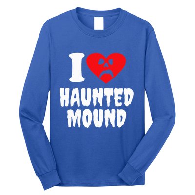I Love Haunted Mound Long Sleeve Shirt