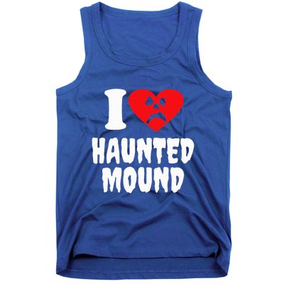 I Love Haunted Mound Tank Top