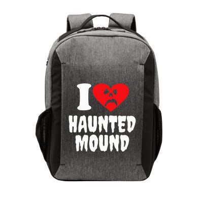 I Love Haunted Mound Vector Backpack