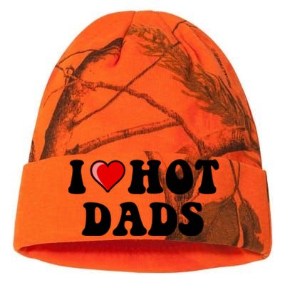 I Love Hot Dads Shirt I Heart Hot Dads Shirt Love Hot Dads Kati Licensed 12" Camo Beanie