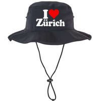 I Love Heart Zurich Switzerland Legacy Cool Fit Booney Bucket Hat