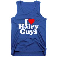 I Love Heart Hairy Guys Man Furry Tank Top