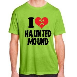 I Love Haunted Mound Cute Gift Adult ChromaSoft Performance T-Shirt