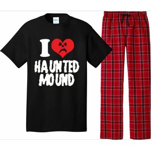 I Love Haunted Mound Cute Gift Pajama Set