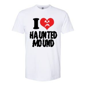 I Love Haunted Mound Cute Gift Softstyle CVC T-Shirt