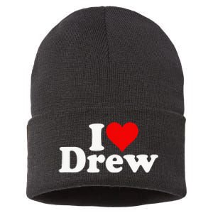 I Love Heart Drew Sustainable Knit Beanie