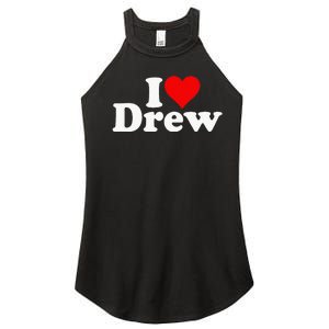 I Love Heart Drew Women's Perfect Tri Rocker Tank