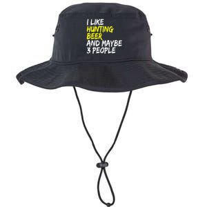 I Like Hunting And Beer Beer Ers Hunting Retirees Hunters Gift Legacy Cool Fit Booney Bucket Hat