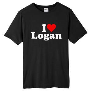 I Love Heart Logan Tall Fusion ChromaSoft Performance T-Shirt