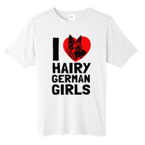 I Love Hairy German German Shepherd edition  Tall Fusion ChromaSoft Performance T-Shirt