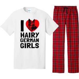 I Love Hairy German German Shepherd edition  Pajama Set